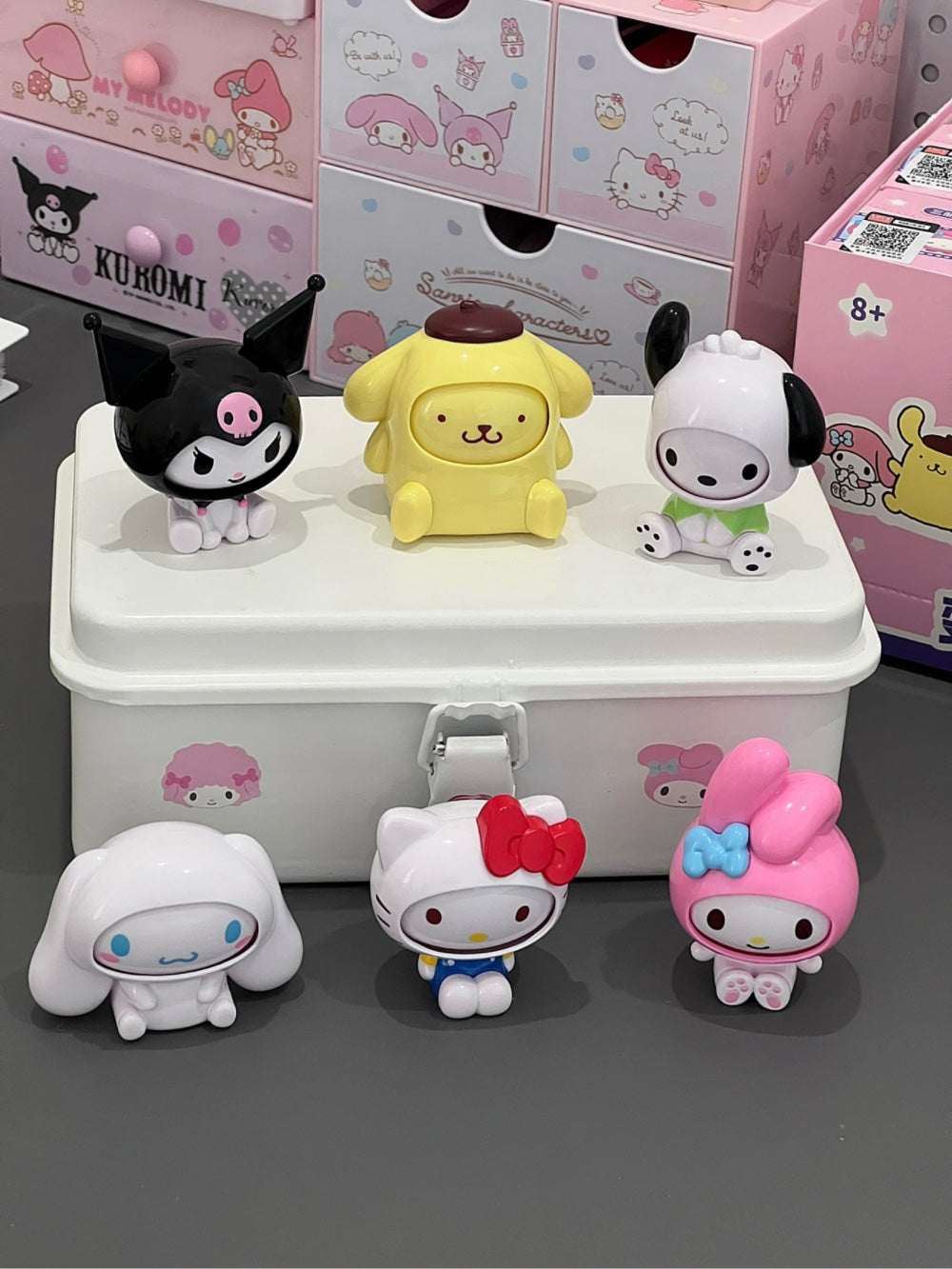 Sanrio Transforming Face Series figures