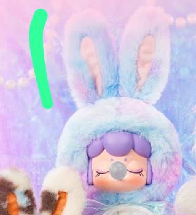 2rd cp for nanci shinny bunny plush
