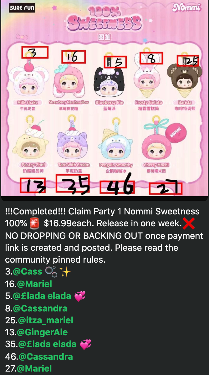 1 cp Nommi Sweetness 100% 0722