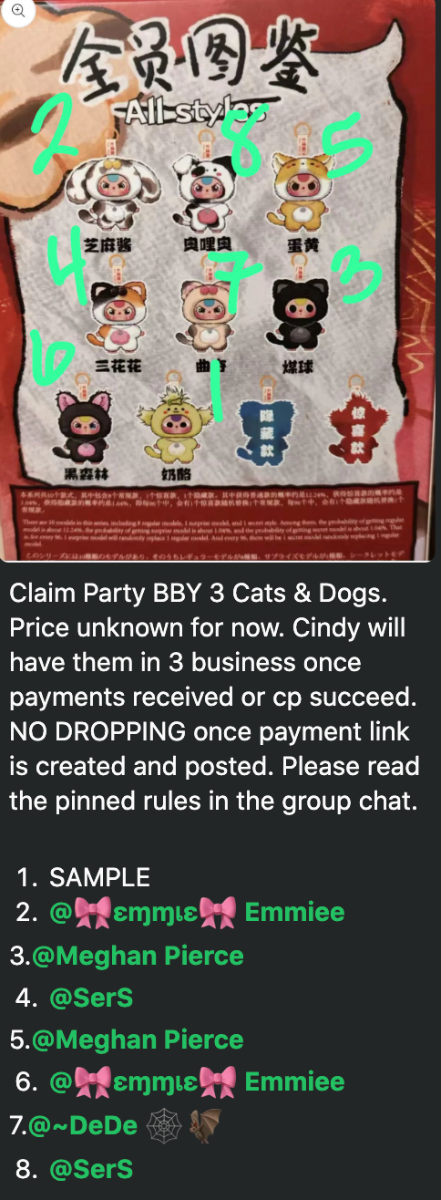 1 cp for bb3 cats and dogs 0619