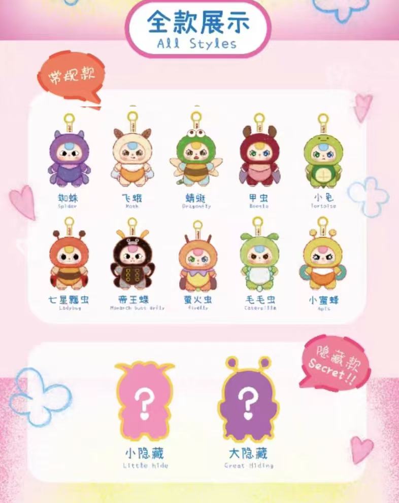Baby Three Elf Plush Blind Box preorder