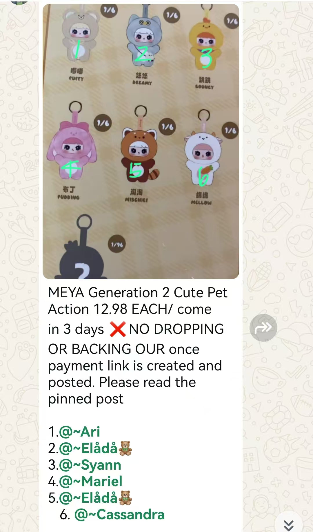 CP 1 MEYA Generation 2 Cute Pet Action 0728