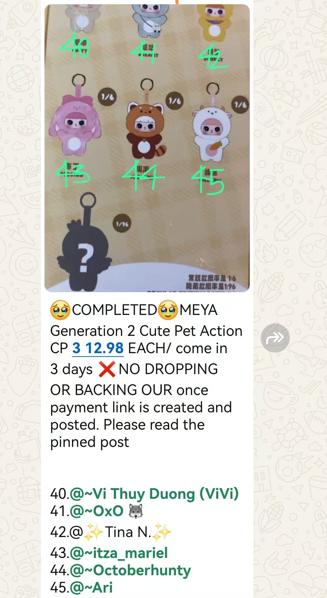 CP 3 MEYA Generation 2 Cute Pet Action 0728