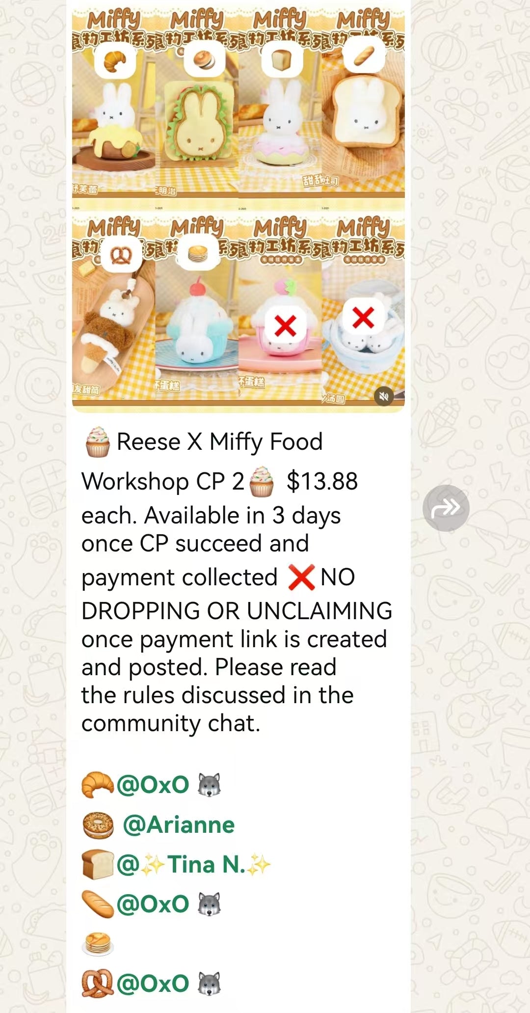 cp 2 Reese X Miffy Food Workshop 0809
