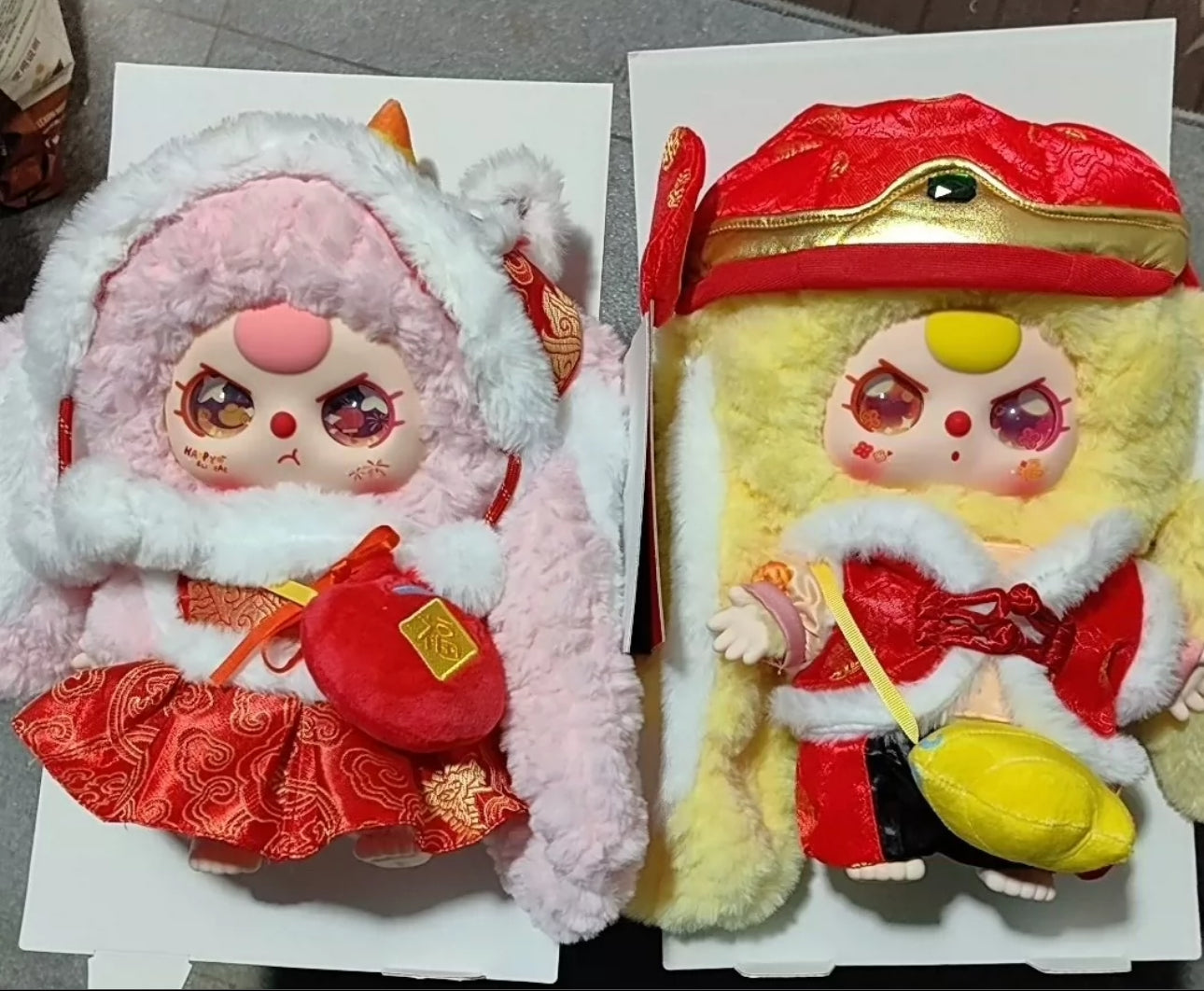 Baby Three CNY Bunny 400% Limited Version Plush (pre order)