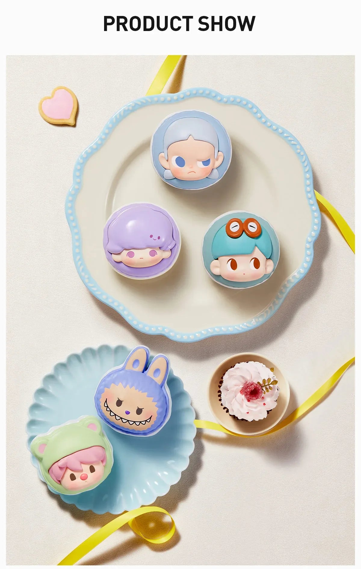 POP BEAN Macaron Dessert Series Box Set