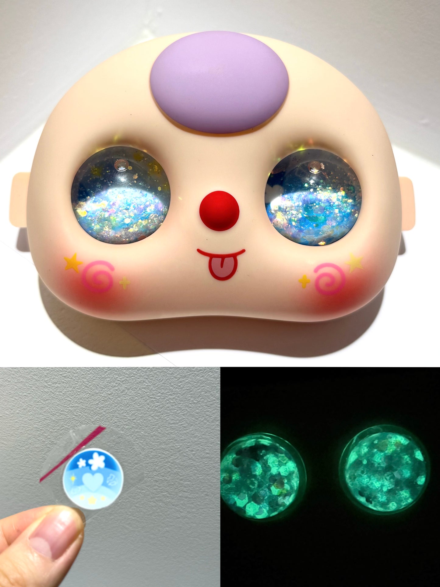 Custom Luminous Liquid Eyes for bb3 Baby Three (The price shown is for a pair.)