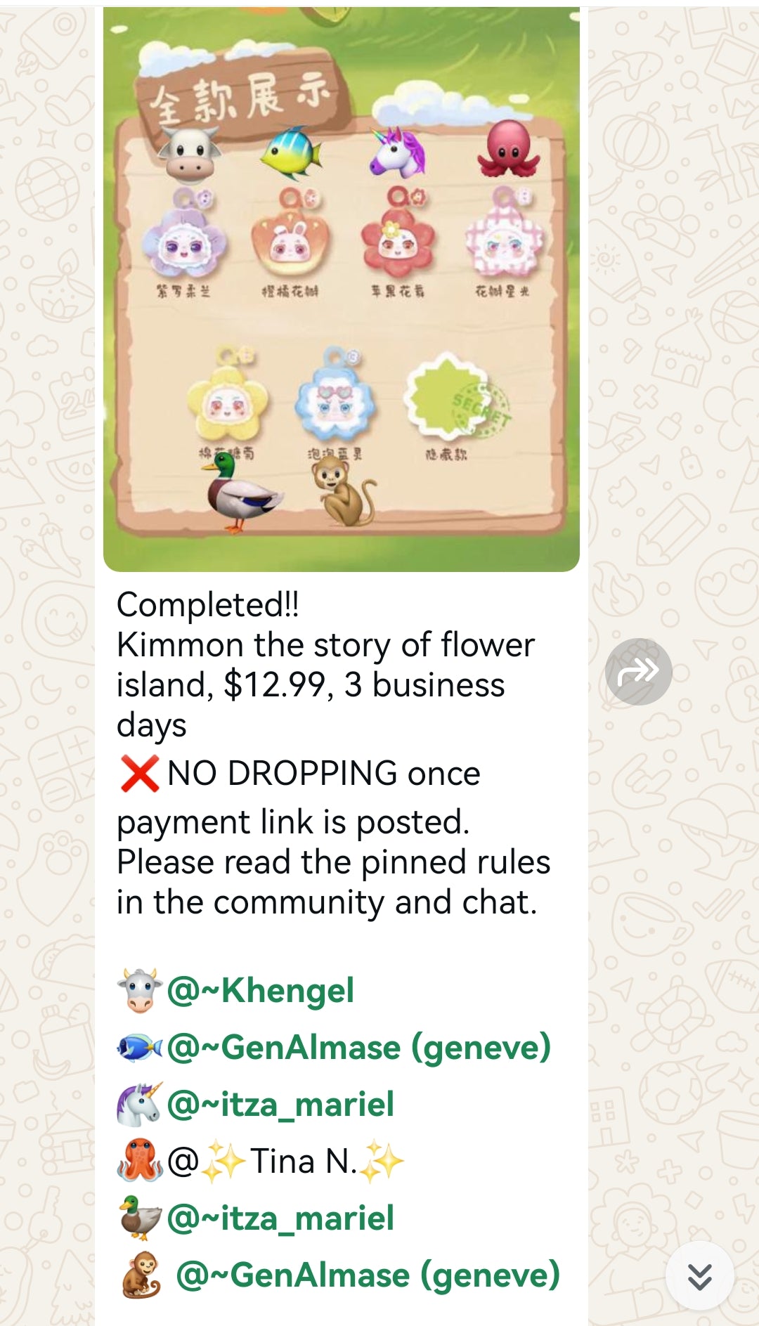 CP 1 Kimmon the story of flower island 0803
