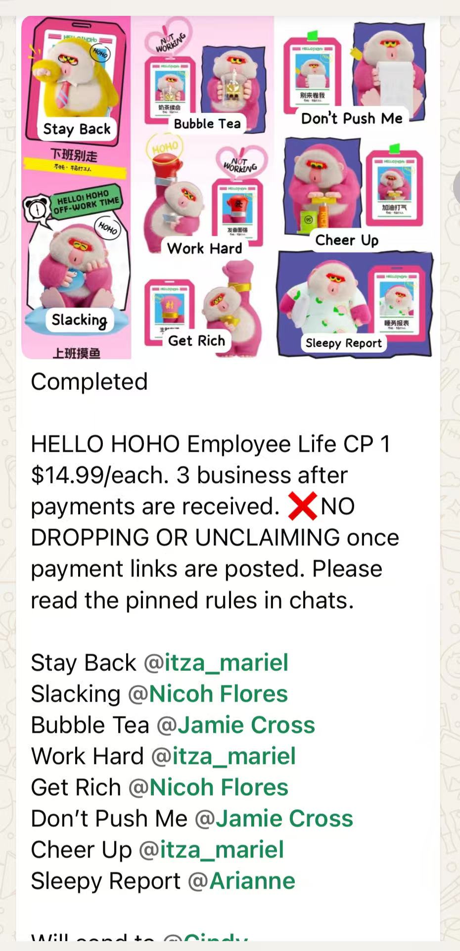 CP 1 HELLO HOHO Employee Life 0930