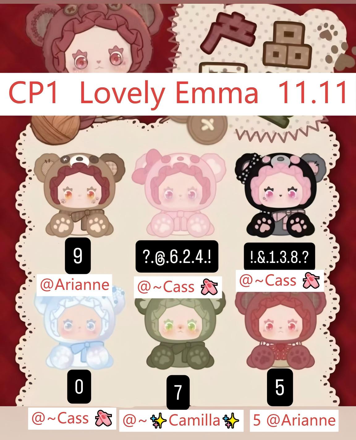 CP1 Lovely Emma 11.11