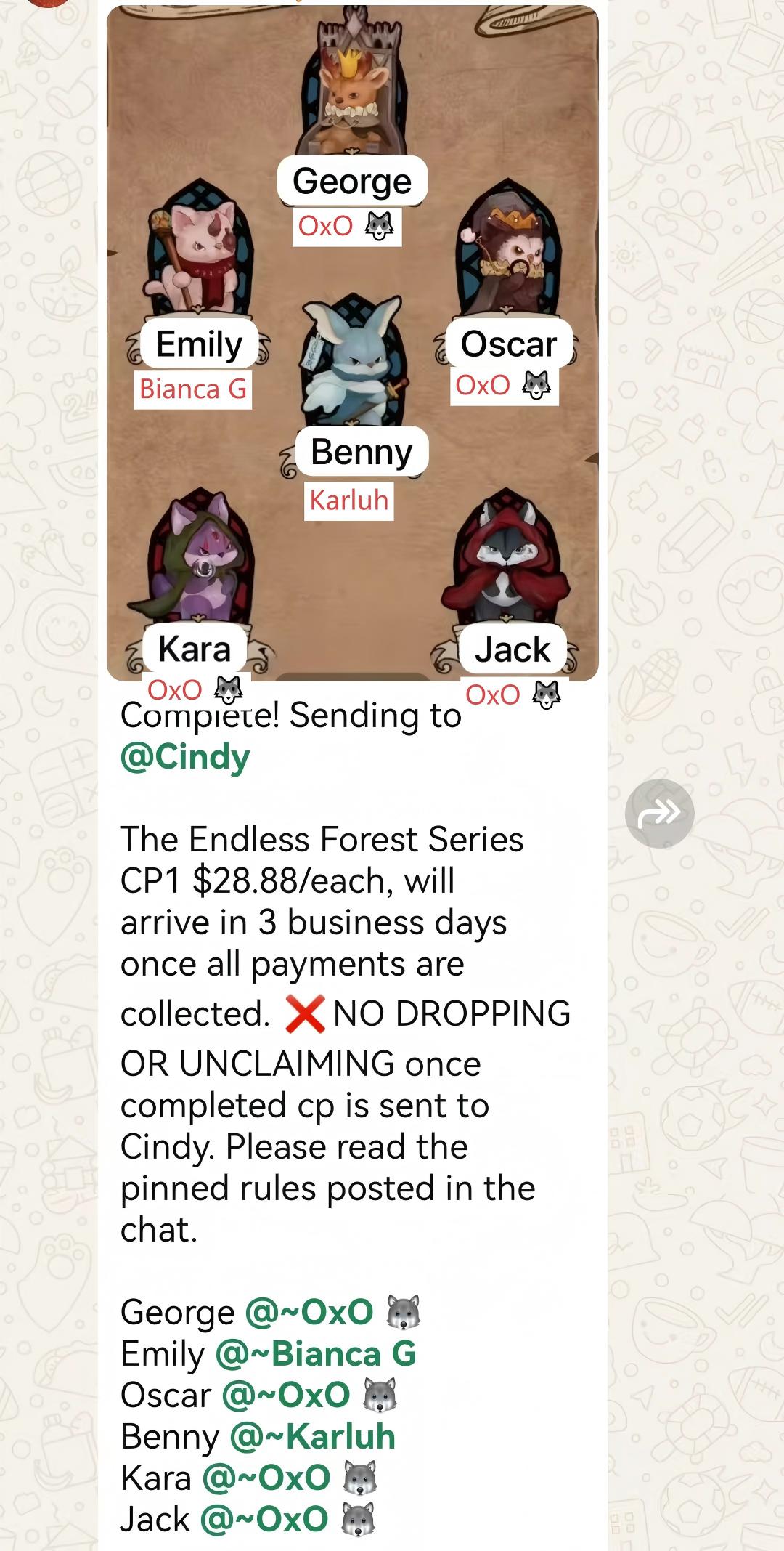 CP1 The Endless Forest Series 11.13