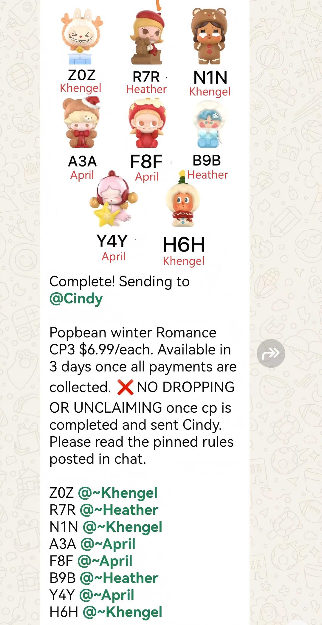 CP3 Popbean winter Romance 11.16