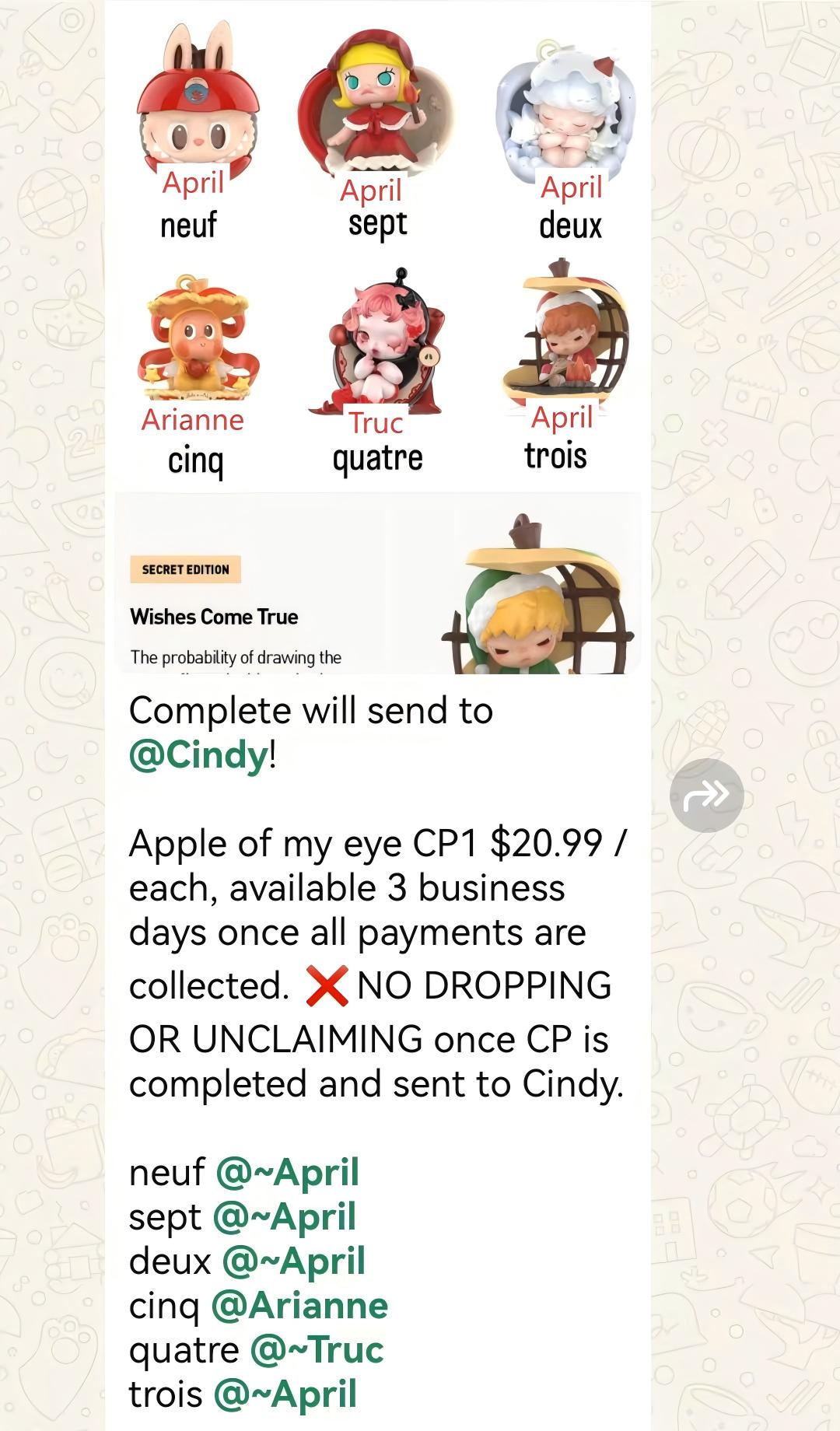 CP1 Apple of my eye 11.17