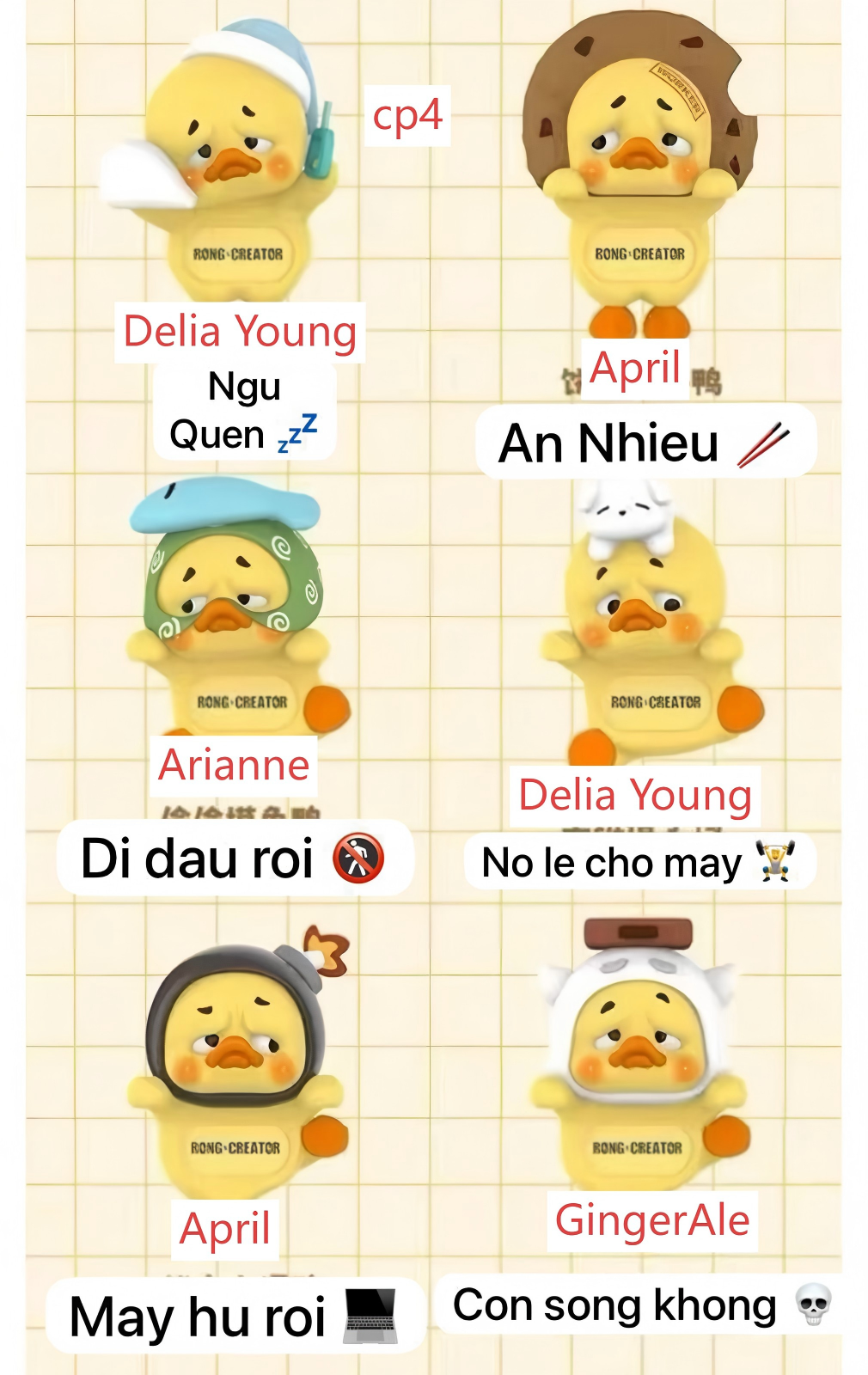 CP 4 UpsetDuck Status Display Duck 11.25