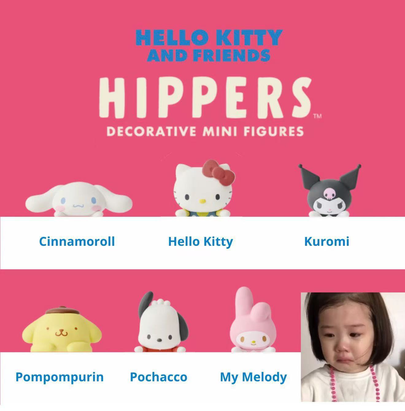 CP1 Hello Kitty Sonny Angels Hippers 0121