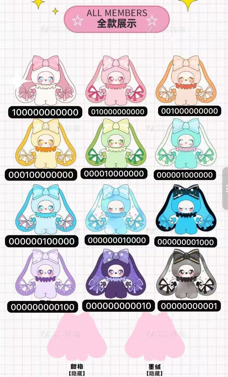 cp 1 Lillia Rainbow Candy Bunny 0129