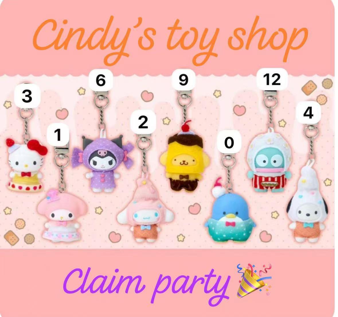 CP2 Sanrio Character Keychain Sweets 0216