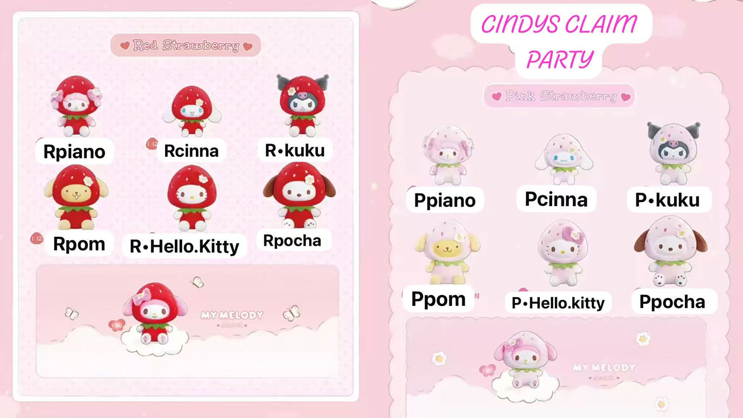 CP1 Sanrio Sweet Strawberry plush 0219