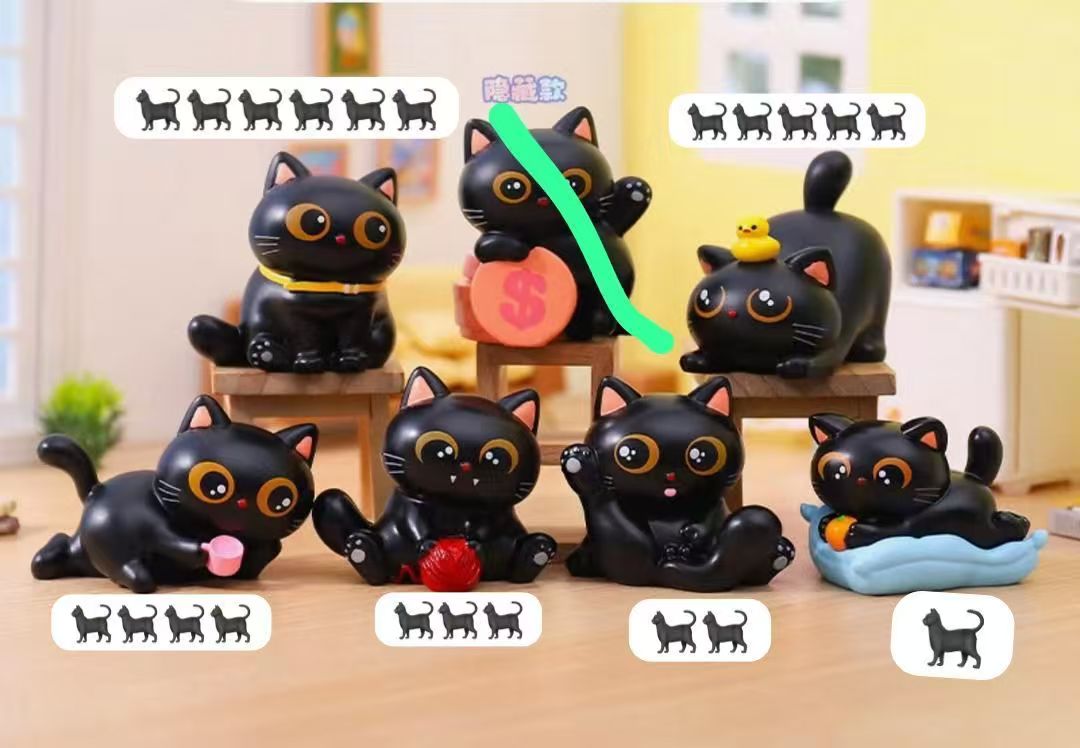 Cp 1 Black Meow Meow Cat Theater 0315