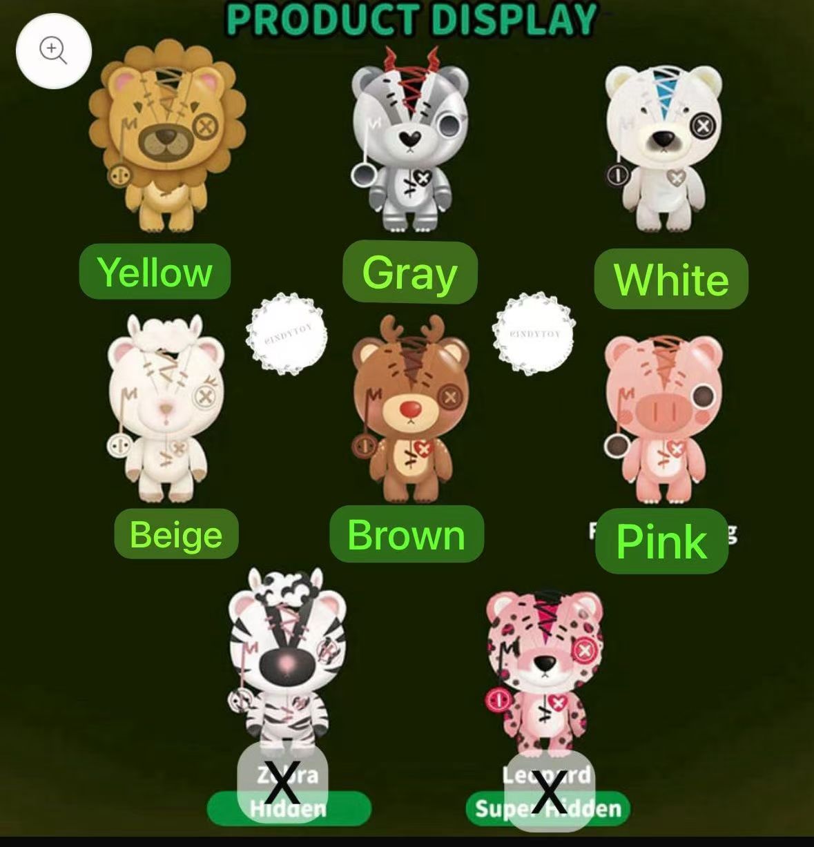 CP2 Raggedy teddy animal 0426