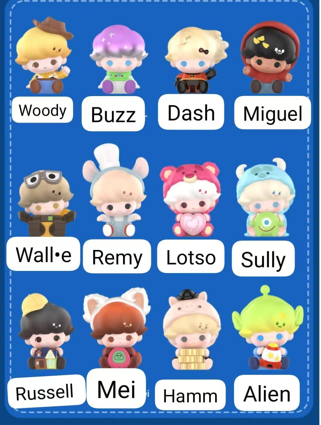CP 3 Dimoo Pixar minibean 0711