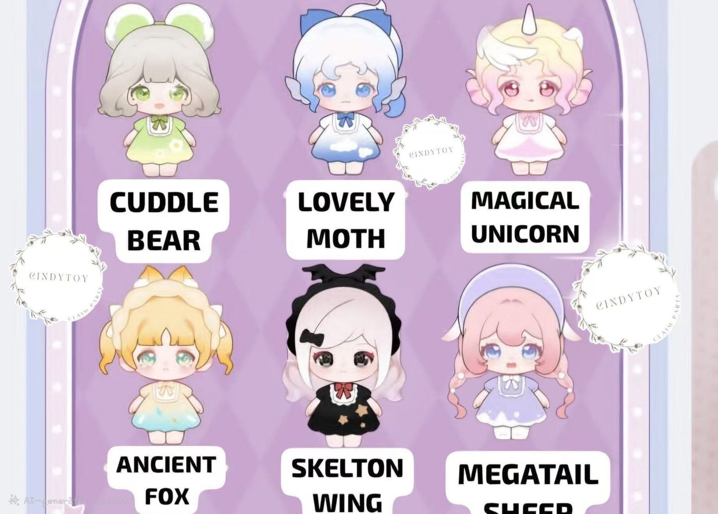 CP6 Lulu elf story mini figure 0720
