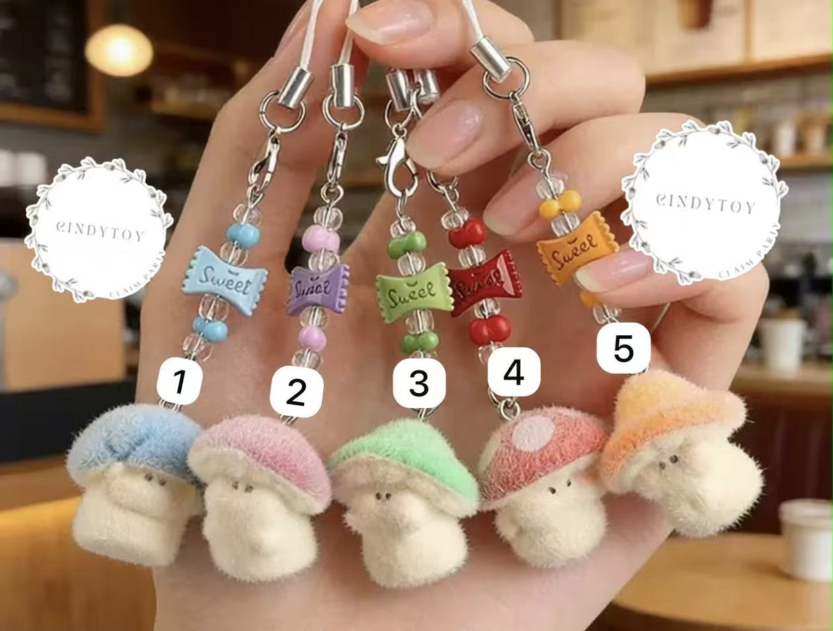 CP1 Mushroom Keychain 1015