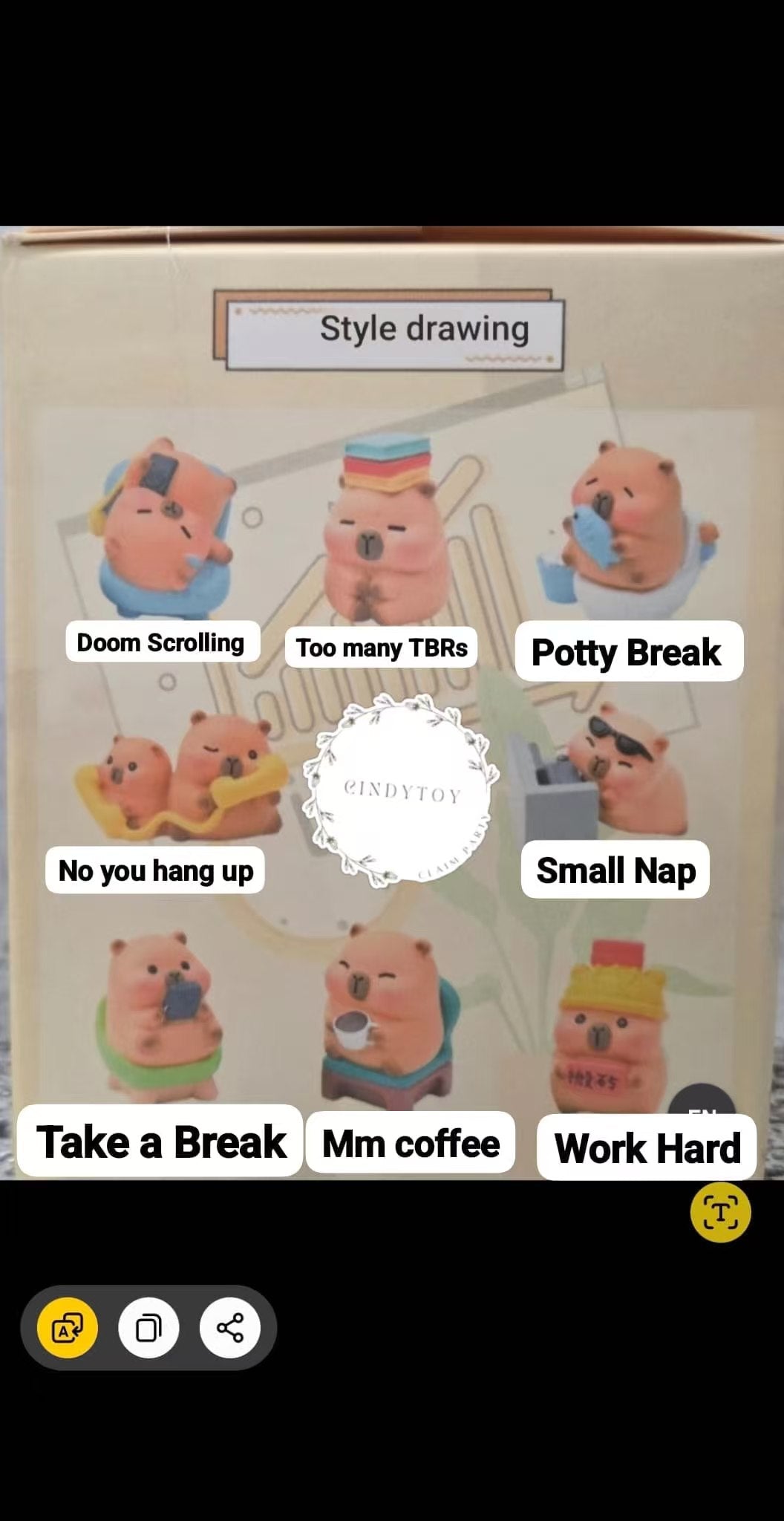 CP 4 Little Sleepy Capybara 1023