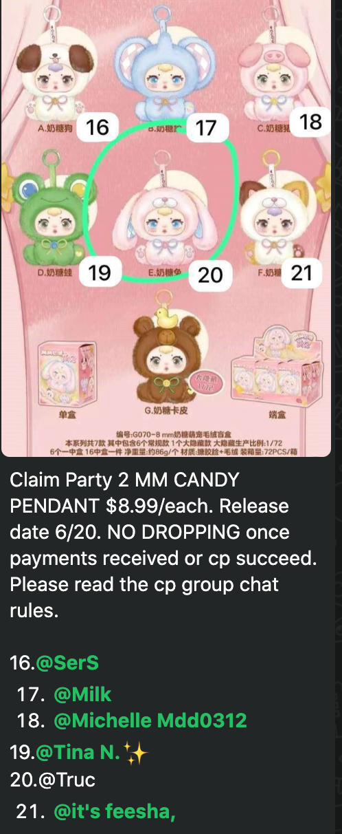 2 cp mm candy cute pet 0621