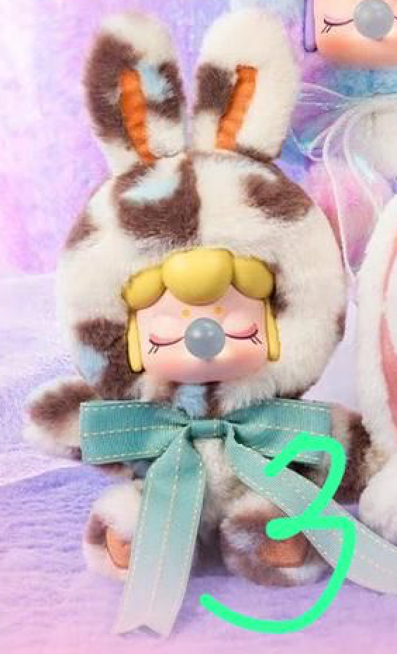2rd cp for nanci shinny bunny plush