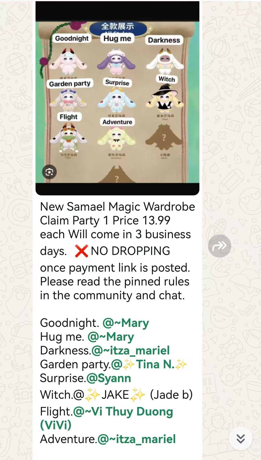 CP1- Samael Magic Wardrobe 0812