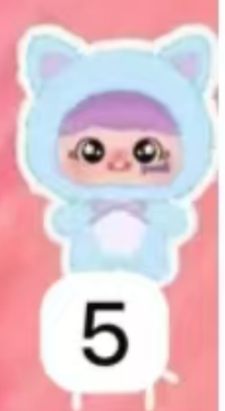 CP 2 YAYA One Year Old Plush toy doll 0728