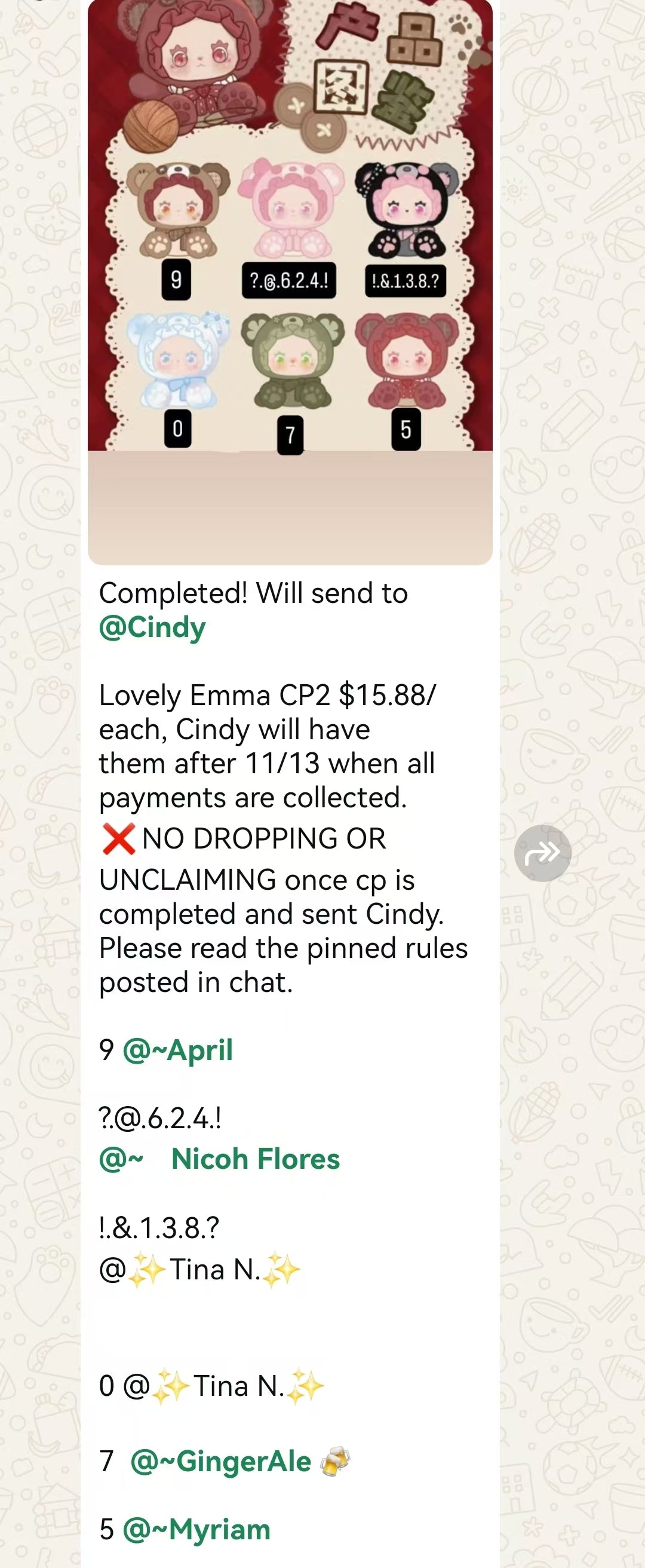 CP2 Lovely Emma 11.11
