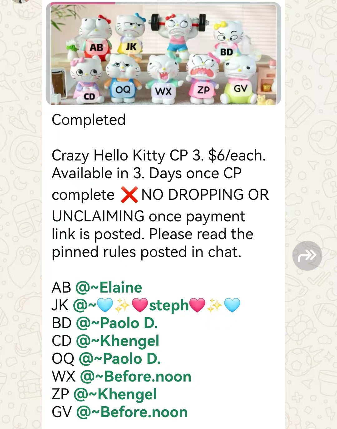 CP 4 Crazy Hello Kitty