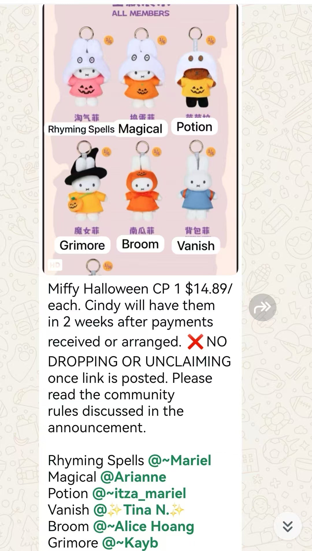 CP1 Miffy Halloween 0804
