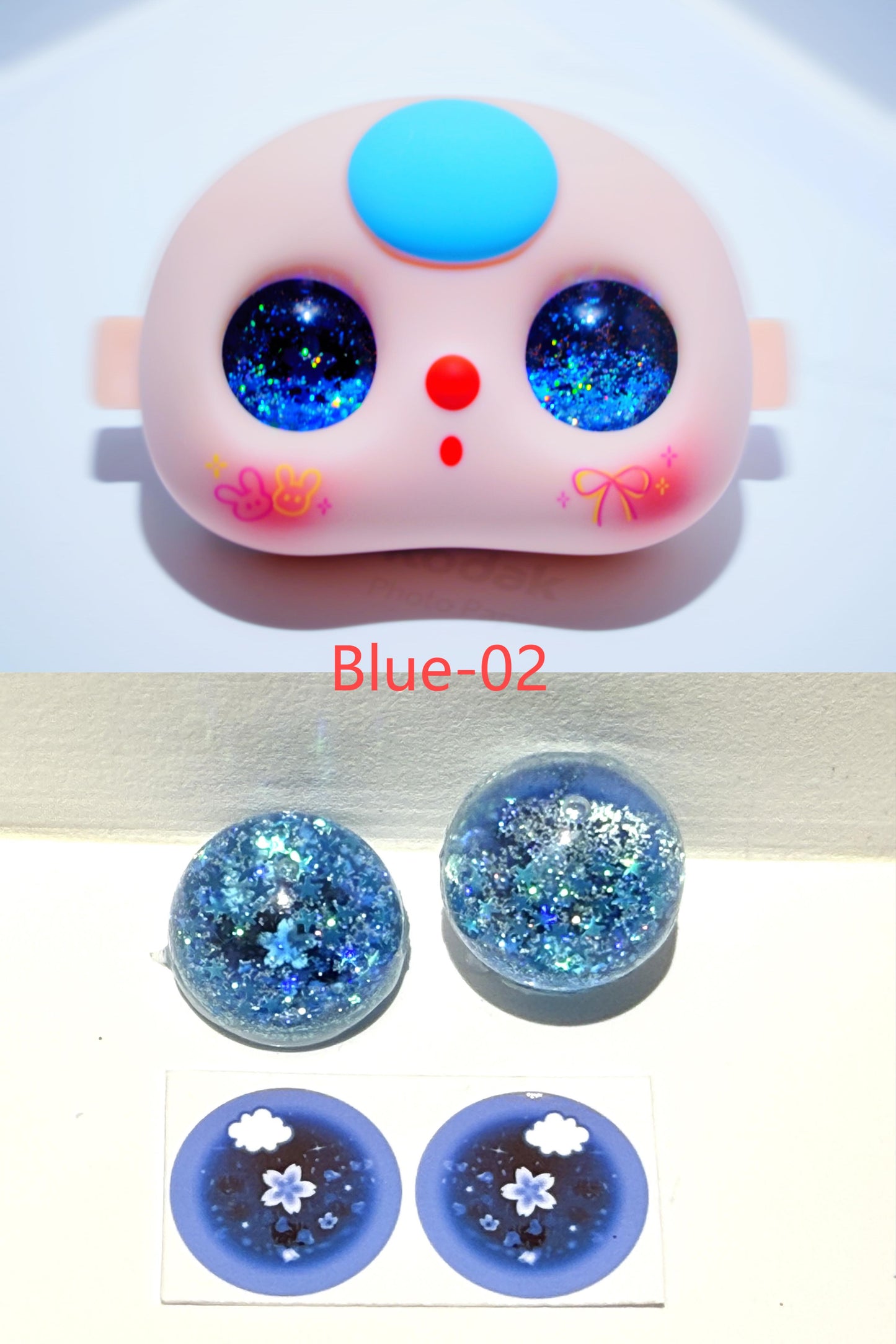 Custom Liquid Eyes for bb3 Baby Three