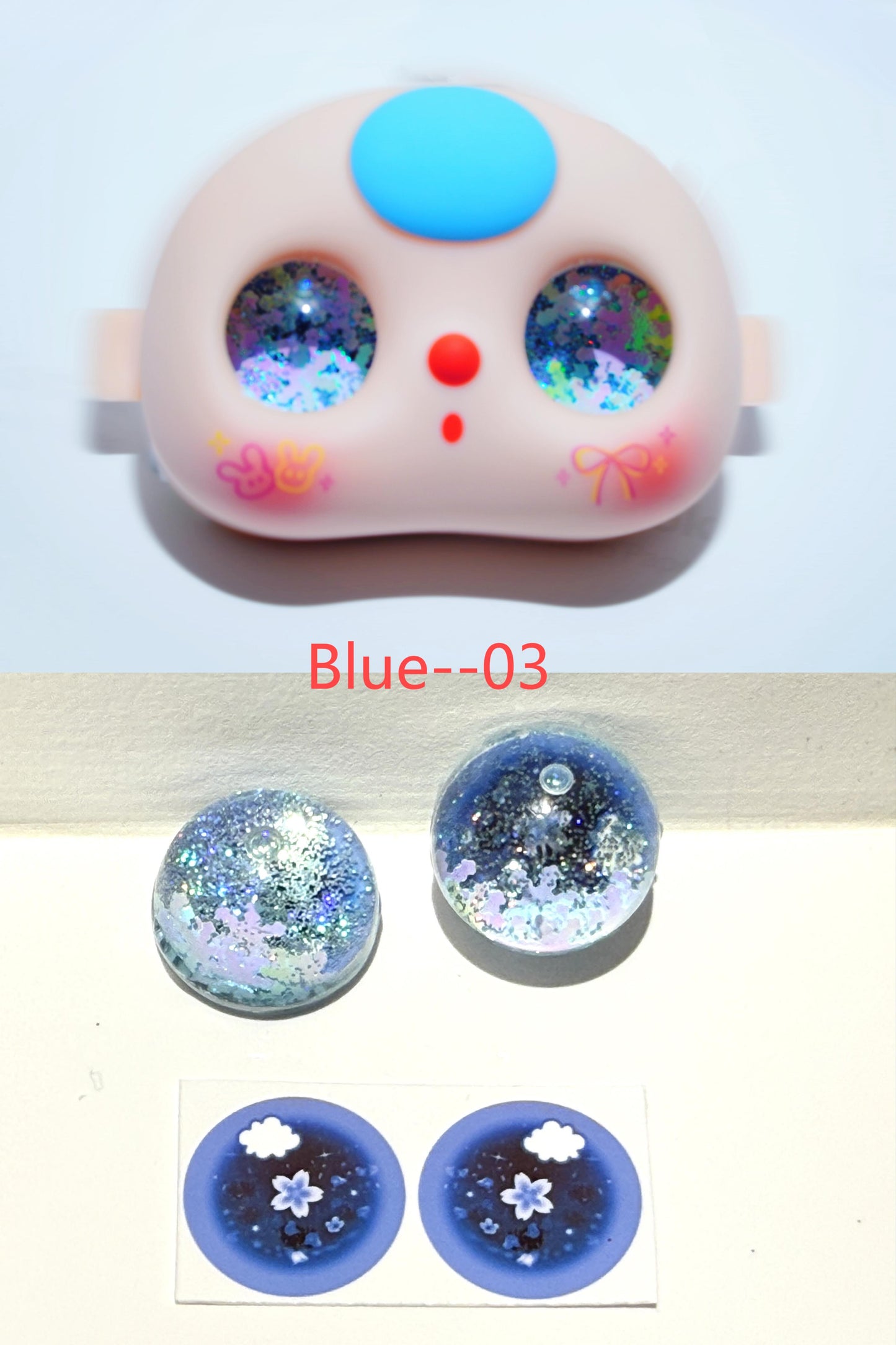 Custom Liquid Eyes for bb3 Baby Three