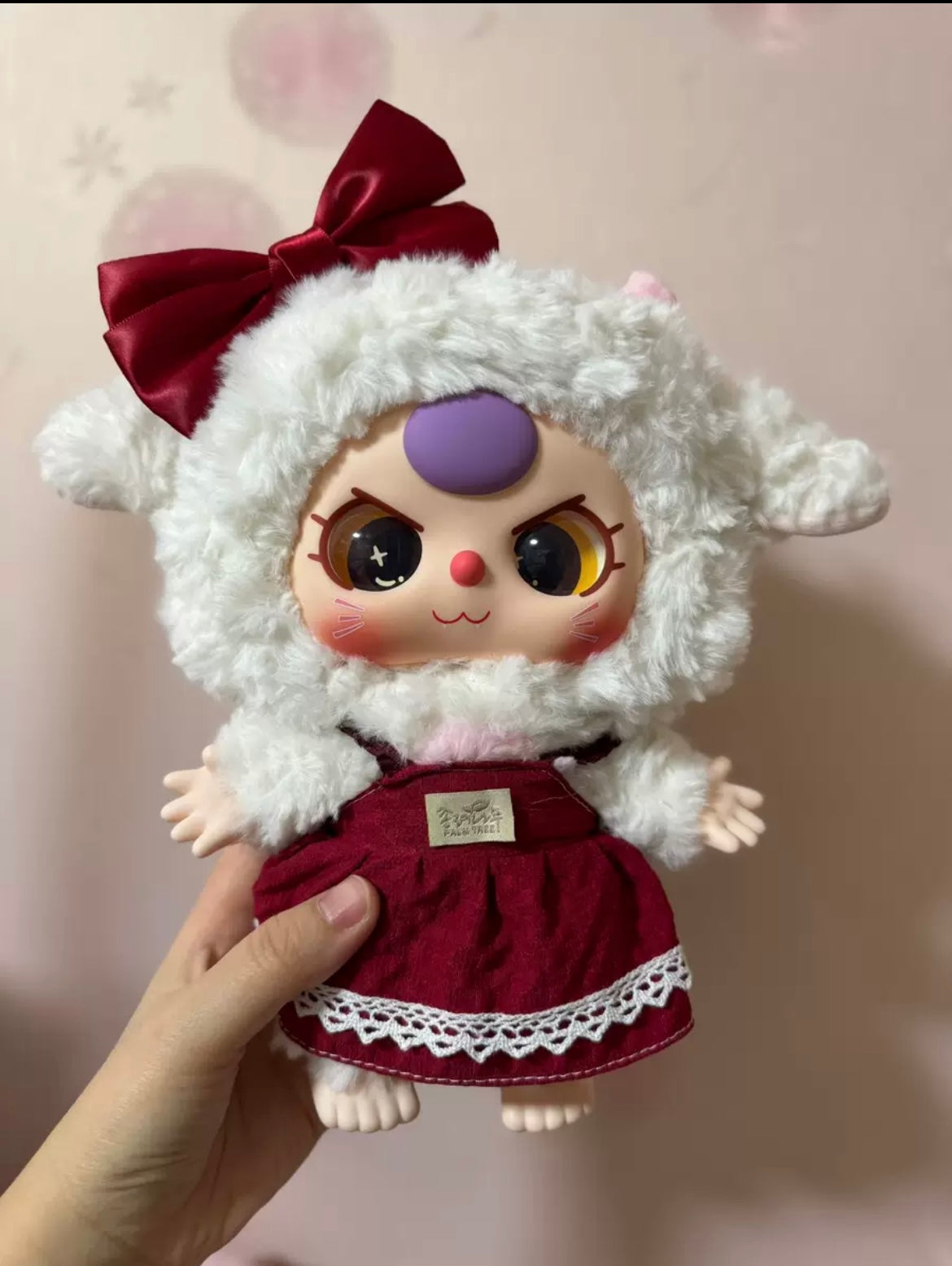 Clothes for bb3 labubu Macaron Baby Three 400%/Mini Lovely