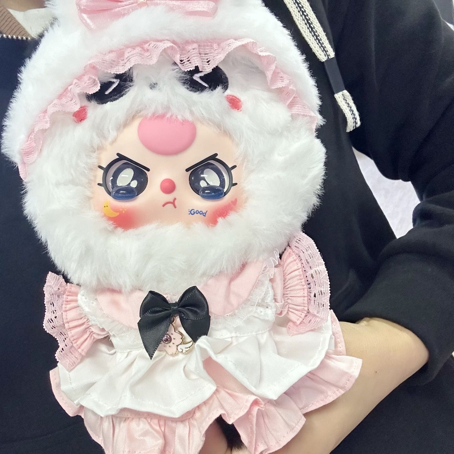 Clothes for bb3 labubu Macaron Baby Three 400%/Mini Lovely