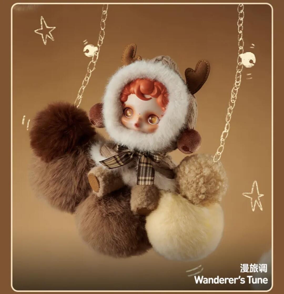 Skullpanda Winter Melody Plush Series Doll(pre-order)