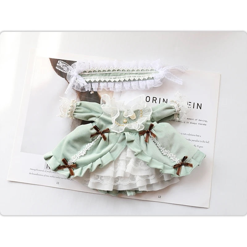 Clothes for bb3 labubu Macaron Baby Three 400%/Mini Lovely