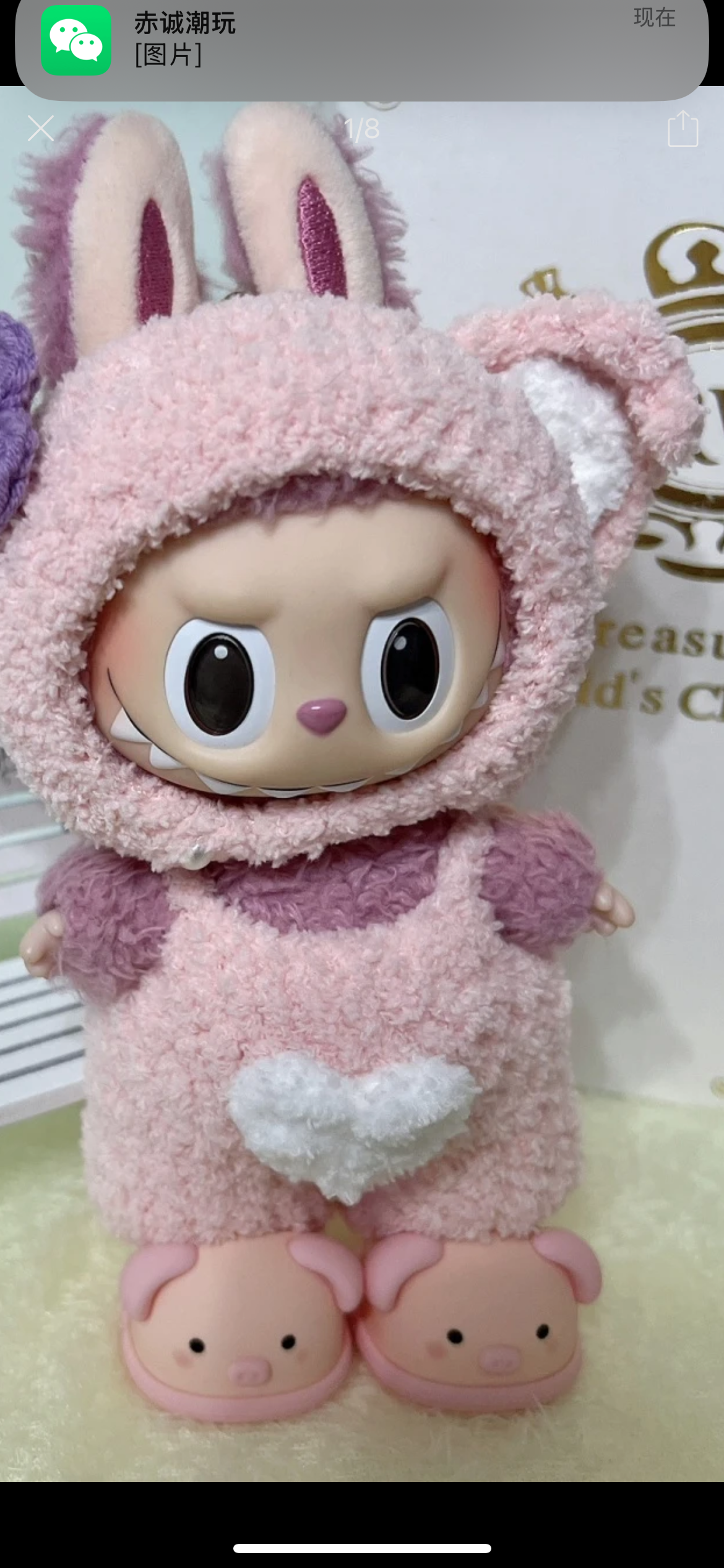 Clothes for bb3 labubu Macaron Baby Three 400%/Mini Lovely