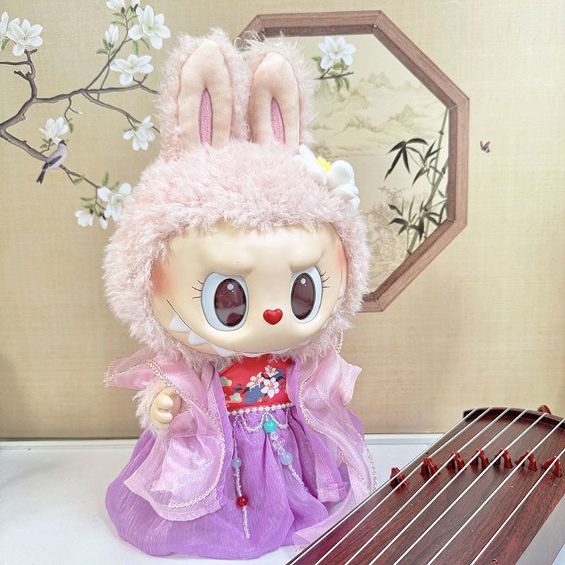Clothes for bb3 labubu Macaron Baby Three 400%/Mini Lovely