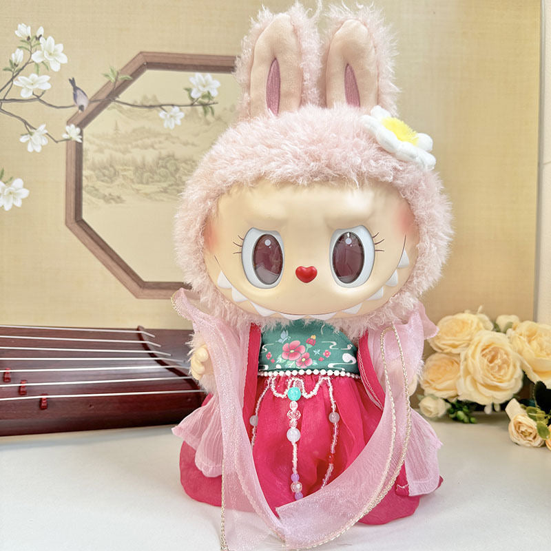 Clothes for bb3 labubu Macaron Baby Three 400%/Mini Lovely