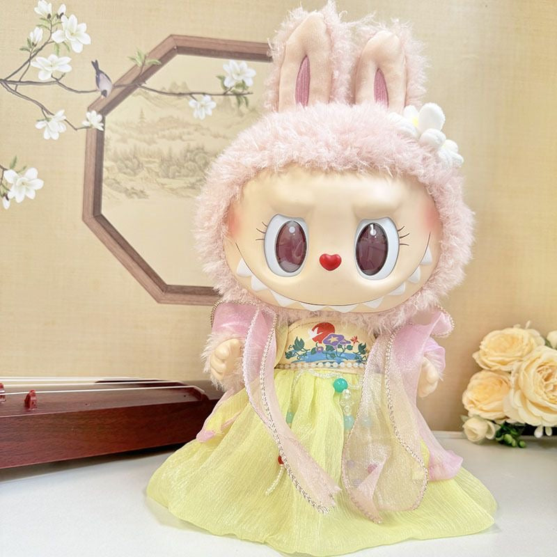 Clothes for bb3 labubu Macaron Baby Three 400%/Mini Lovely