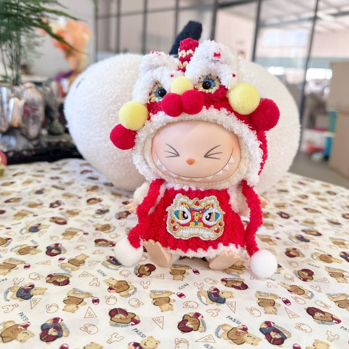Clothes for bb3 labubu Macaron Baby Three 400%/Mini Lovely