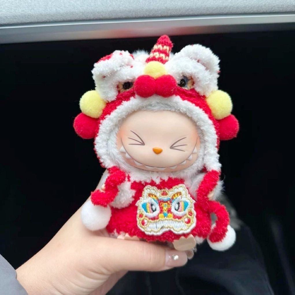 Clothes for bb3 labubu Macaron Baby Three 400%/Mini Lovely