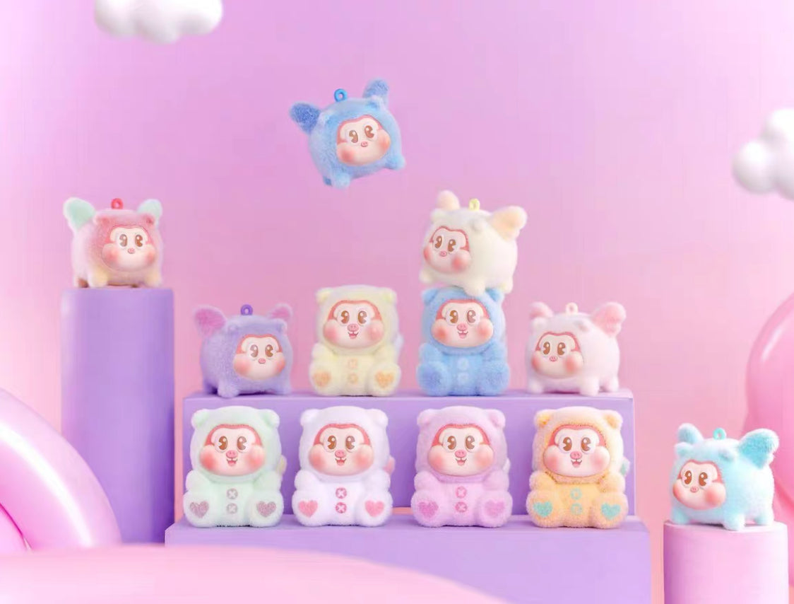 Sllo Flying Pig Mini Figure Bean