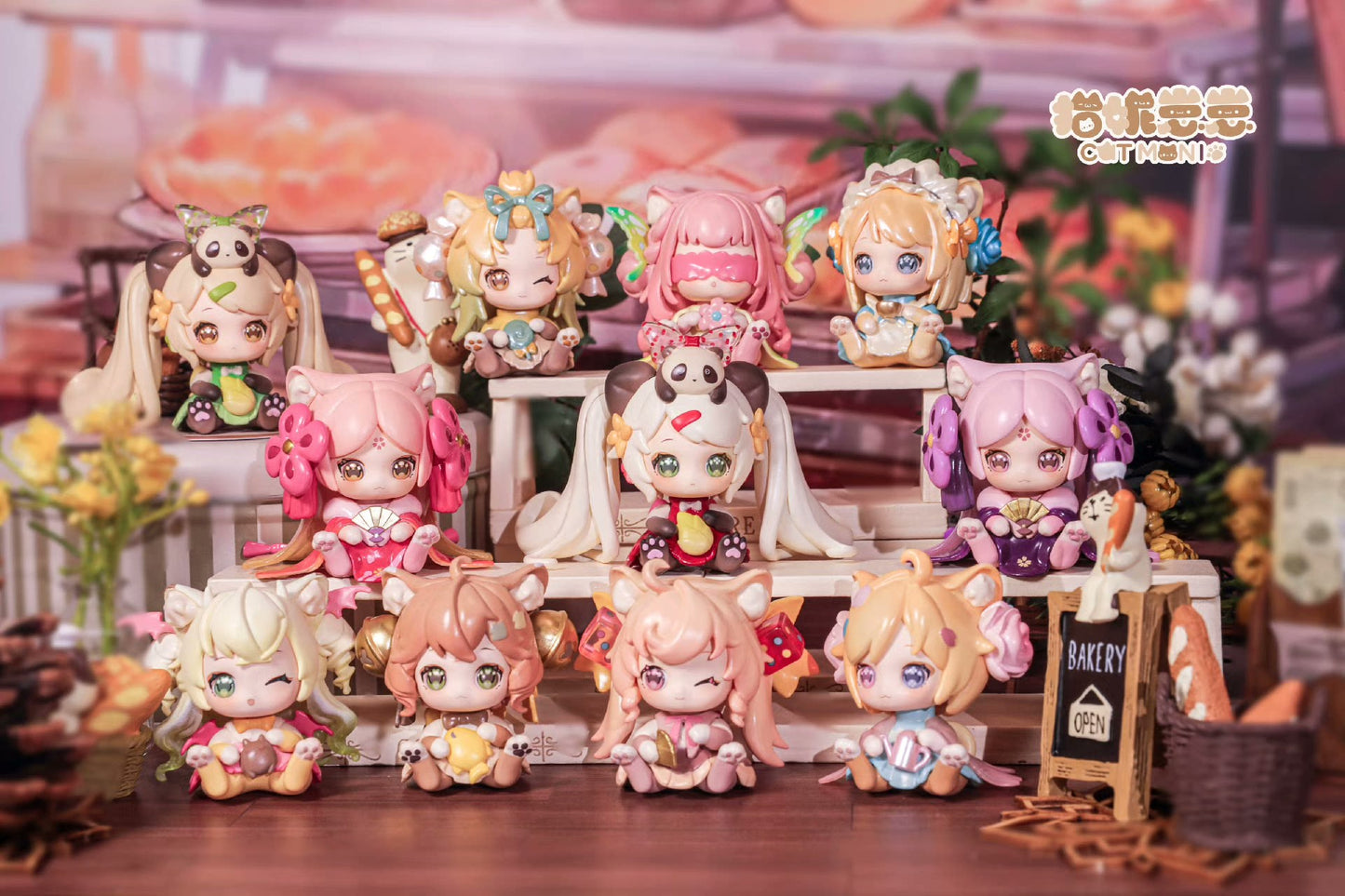 Cat Moni Firm Series Blind Box