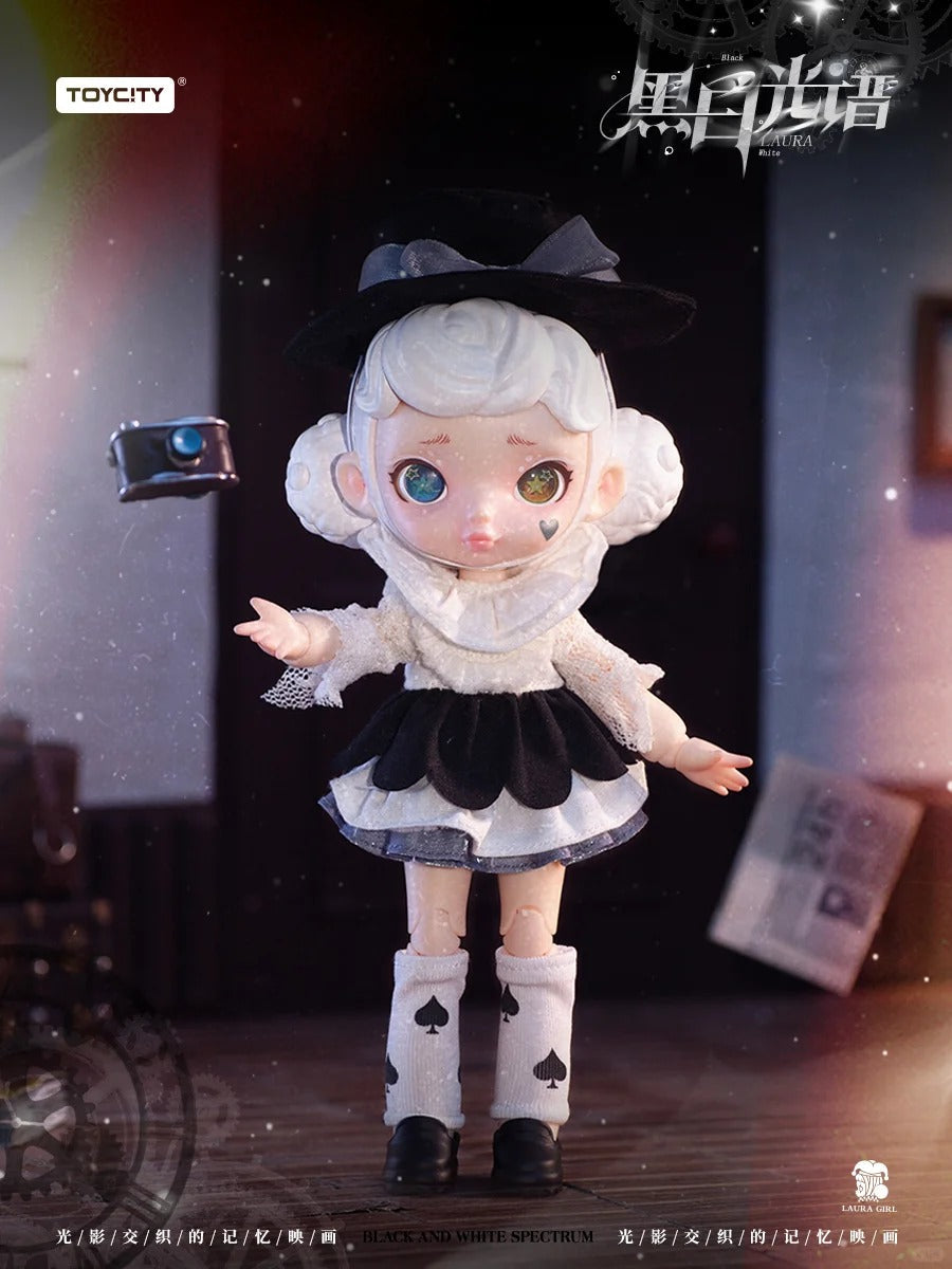 Laura Black and White Spectrum BJD Series Figures